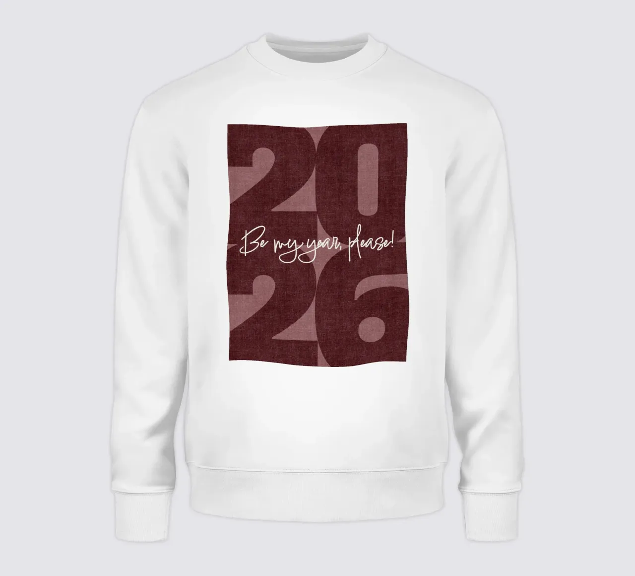 2026 Be my year, please! felpa da DesigndN