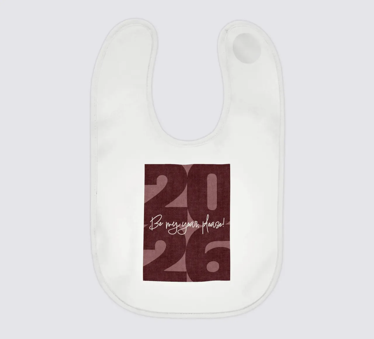 2026 Be my year, please! bavaglino da DesigndN