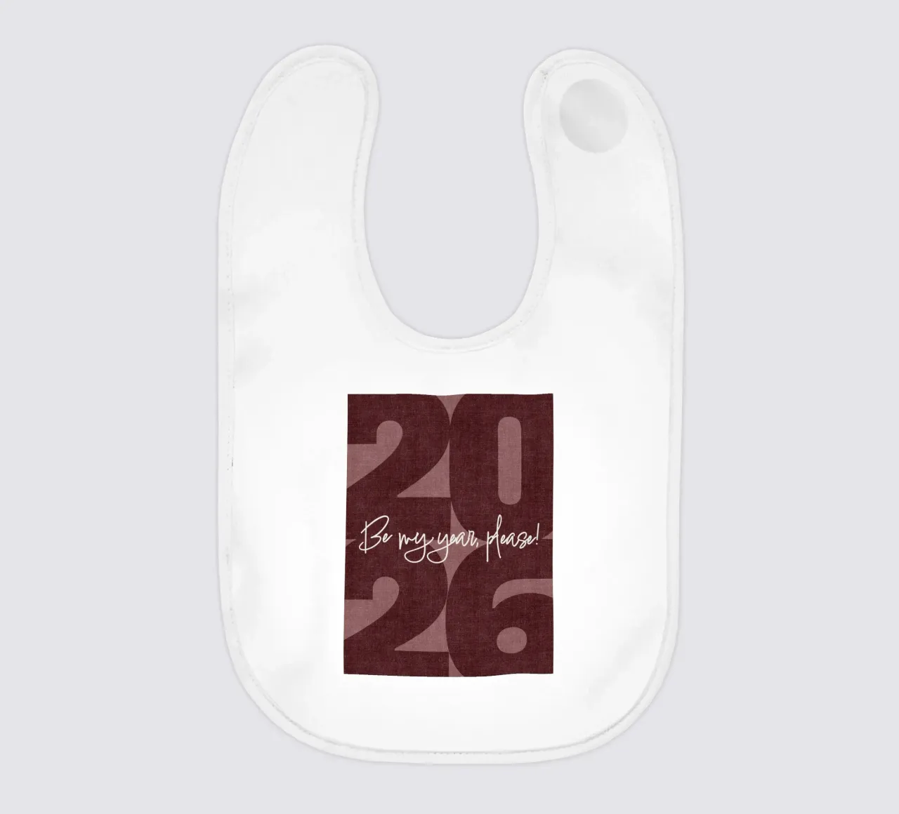 2026 Be my year, please! bavaglino da DesigndN