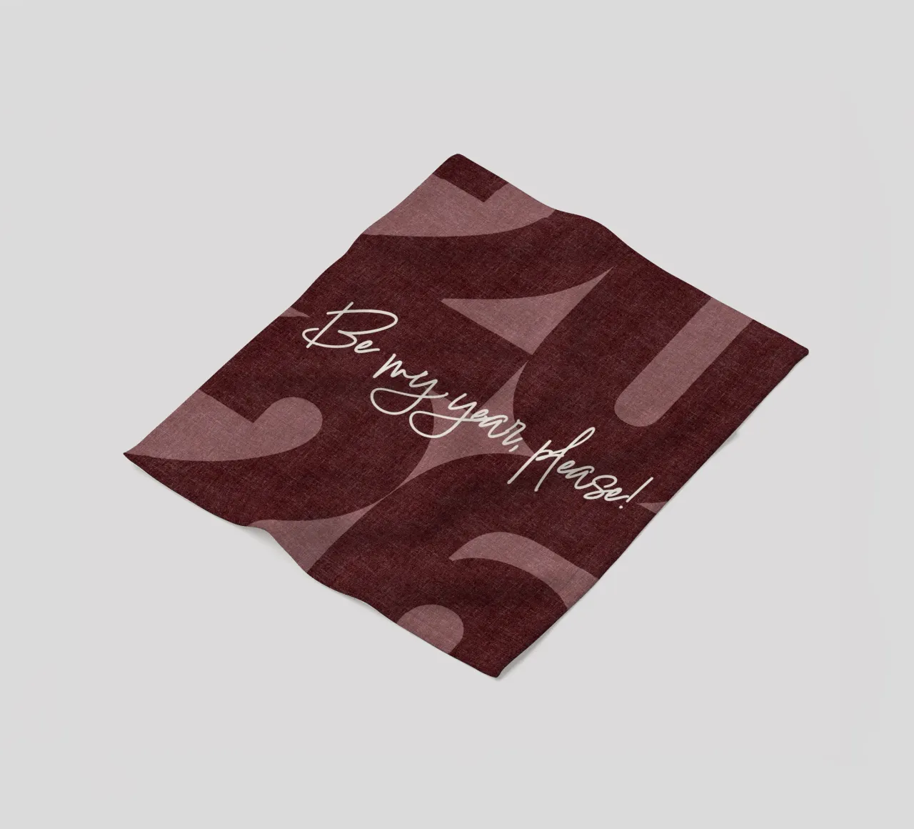 2026 Be my year, please! coperta in pile da DesigndN