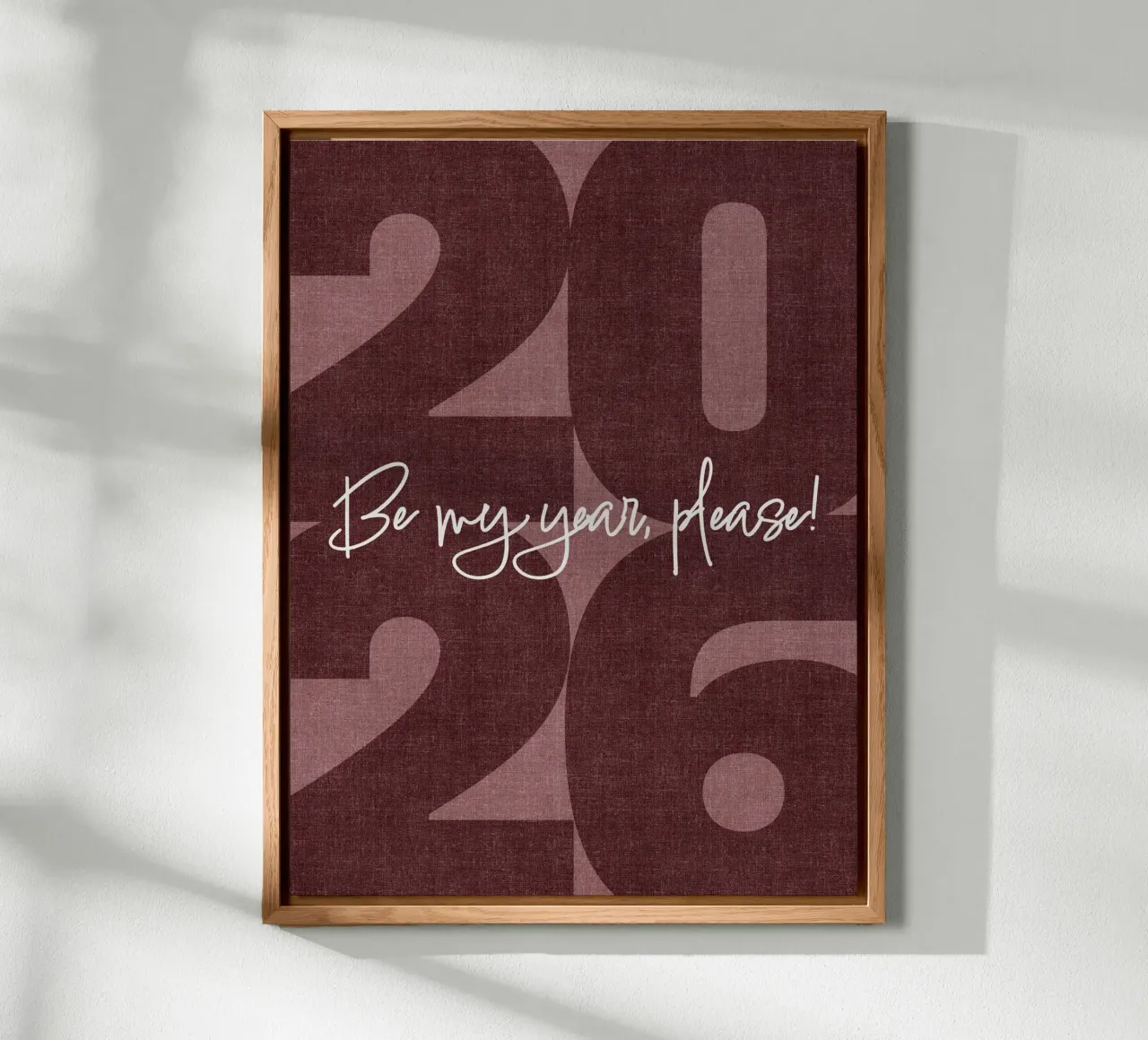 2026 Be my year, please! alluminio dibond da DesigndN