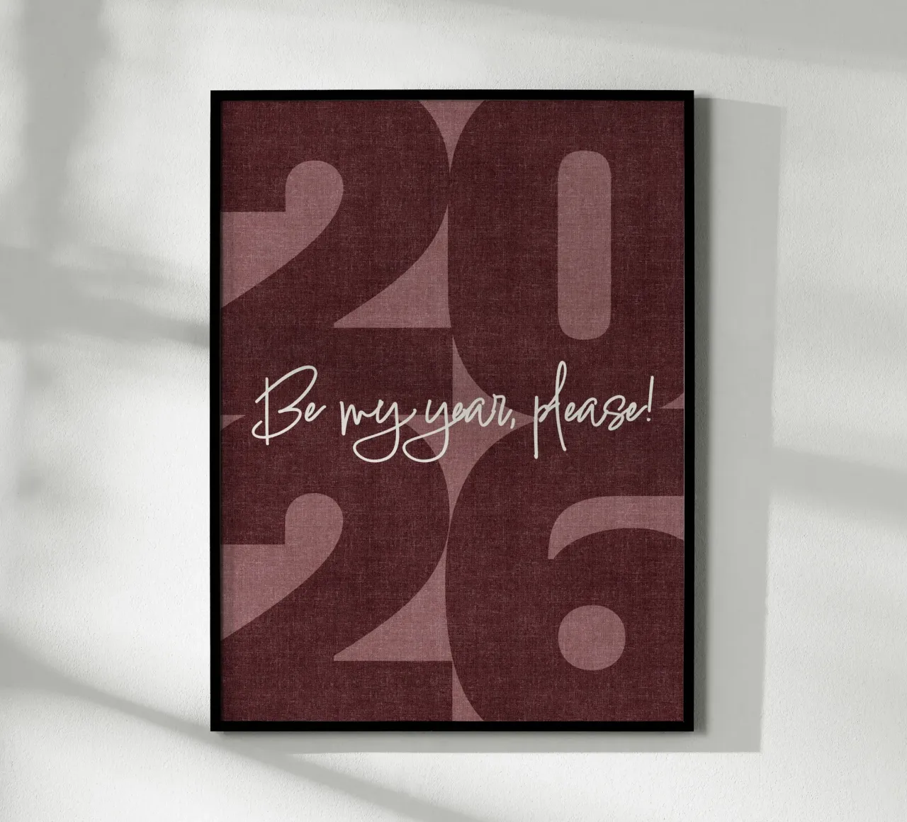 2026 Be my year, please! carta hahnemühle da DesigndN