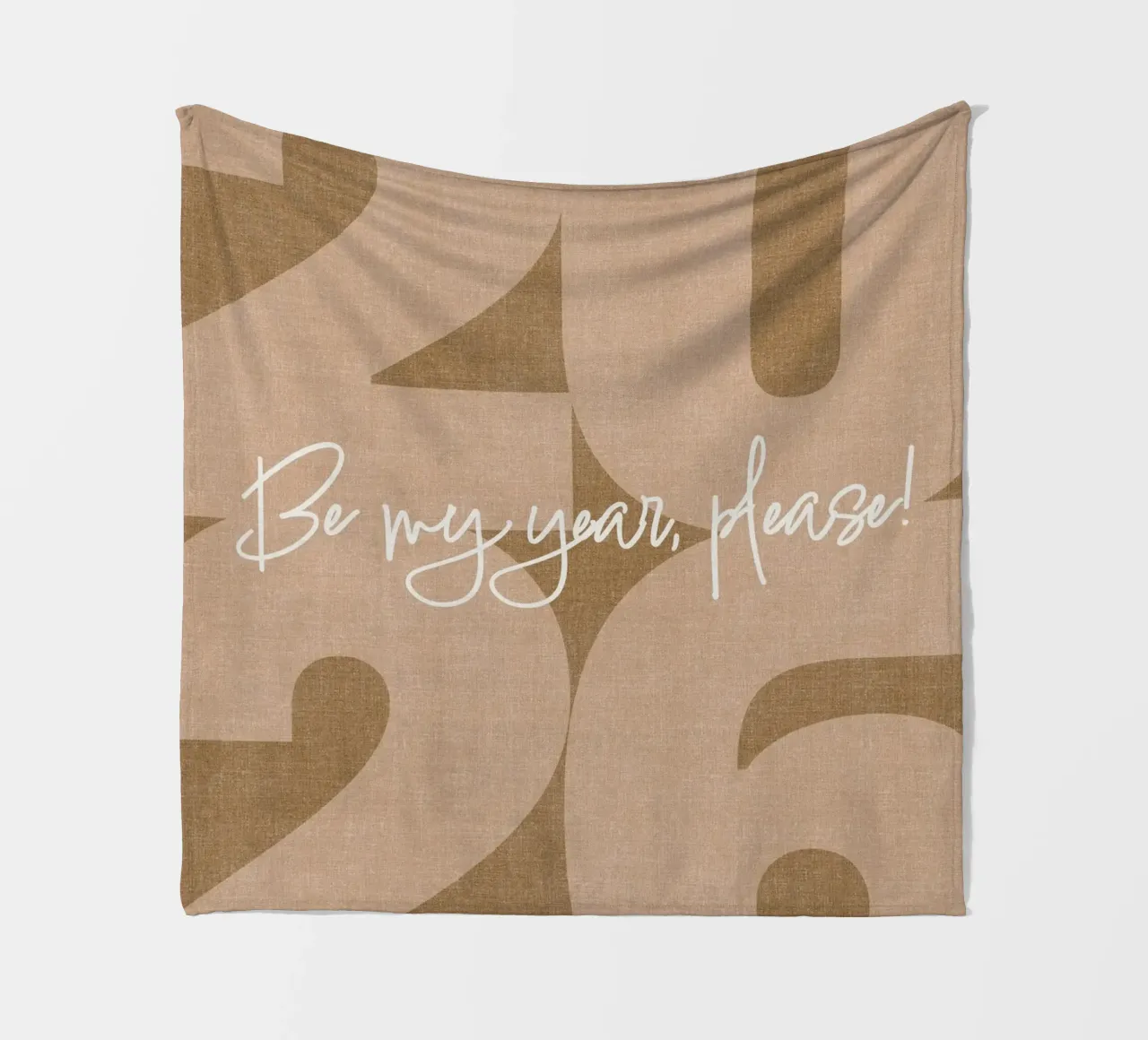2026 Be my year, please! coperta in pile da DesigndN
