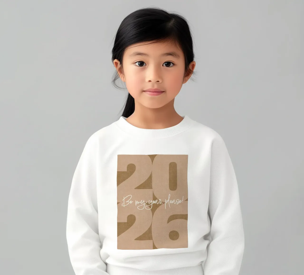 2026 Be my year, please! felpa bambino da DesigndN