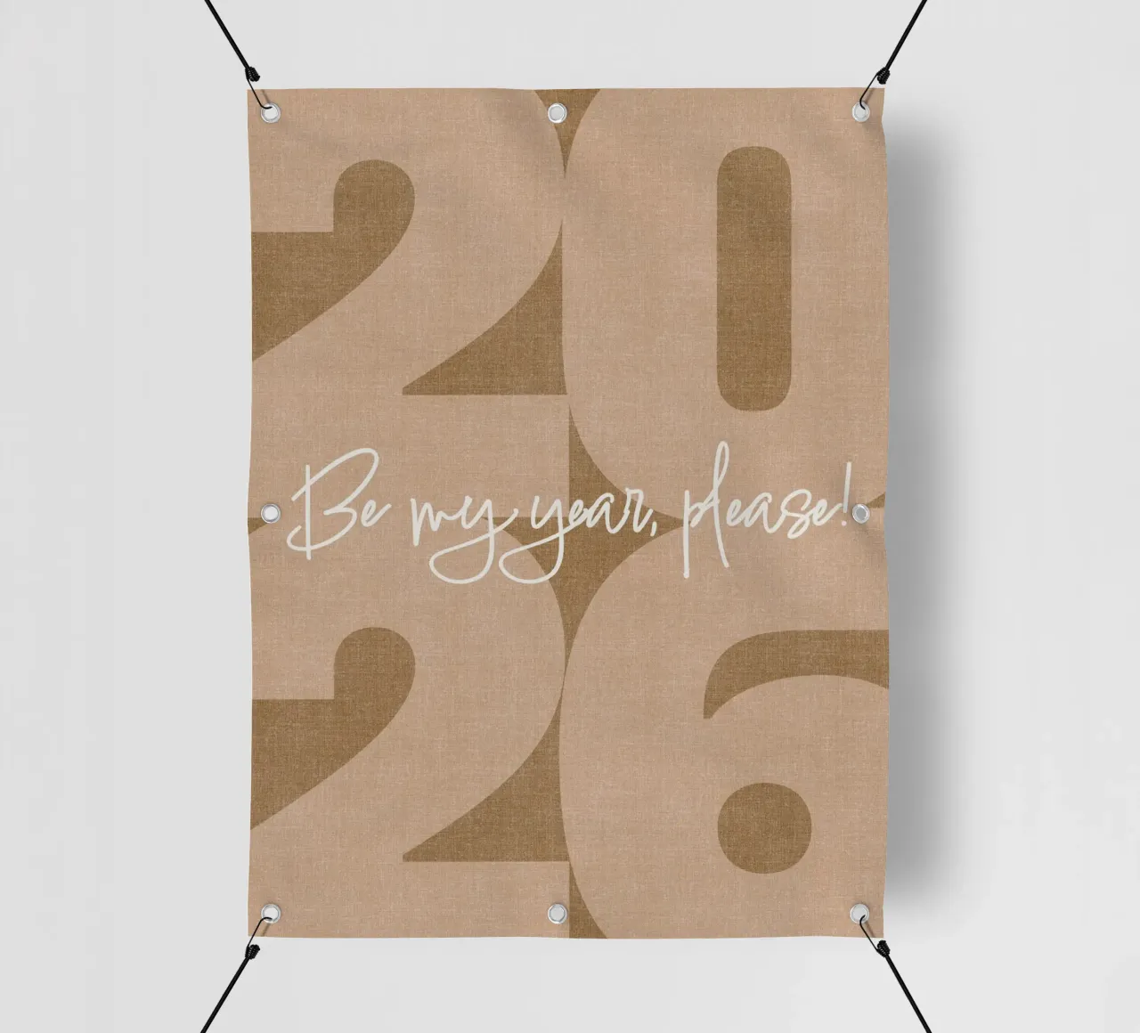 2026 Be my year, please! telo in pvc da DesigndN