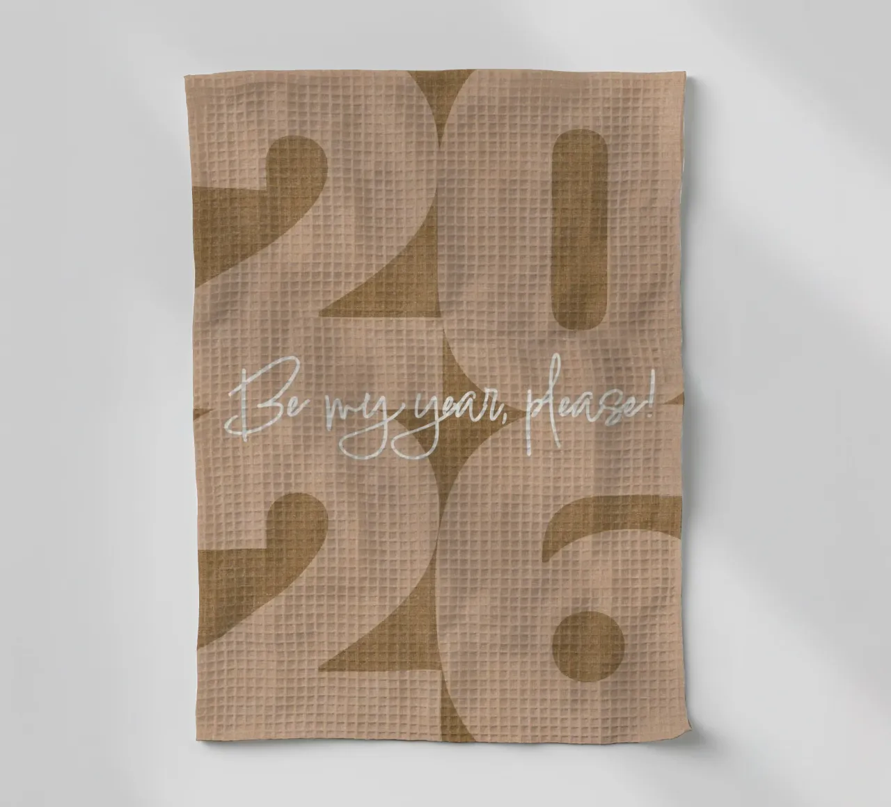 2026 Be my year, please! canovaccio da cucina da DesigndN