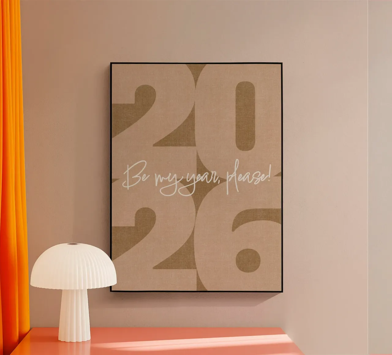 2026 Be my year, please! plexiglass da DesigndN
