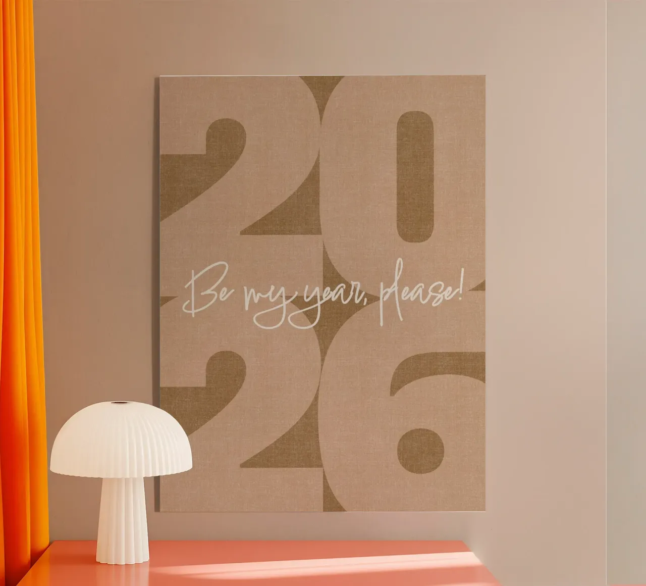 2026 Be my year, please! plexiglass da DesigndN