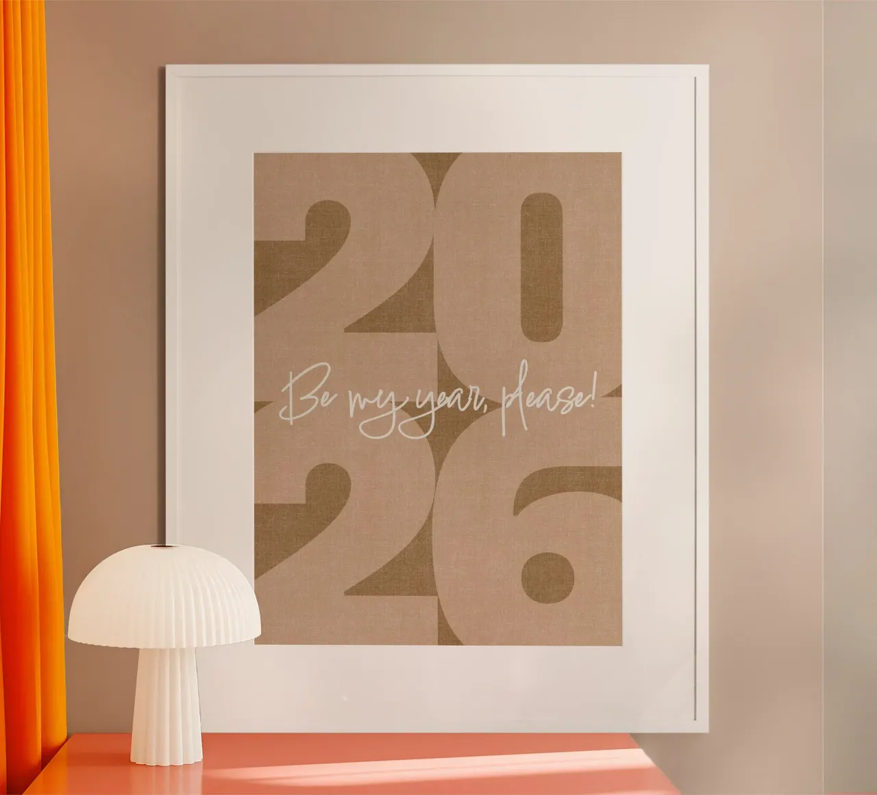 2026 Be my year, please! carta hahnemühle da DesigndN