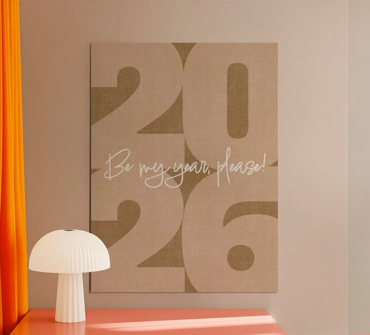 2026 Be my year, please! carta hahnemühle da DesigndN