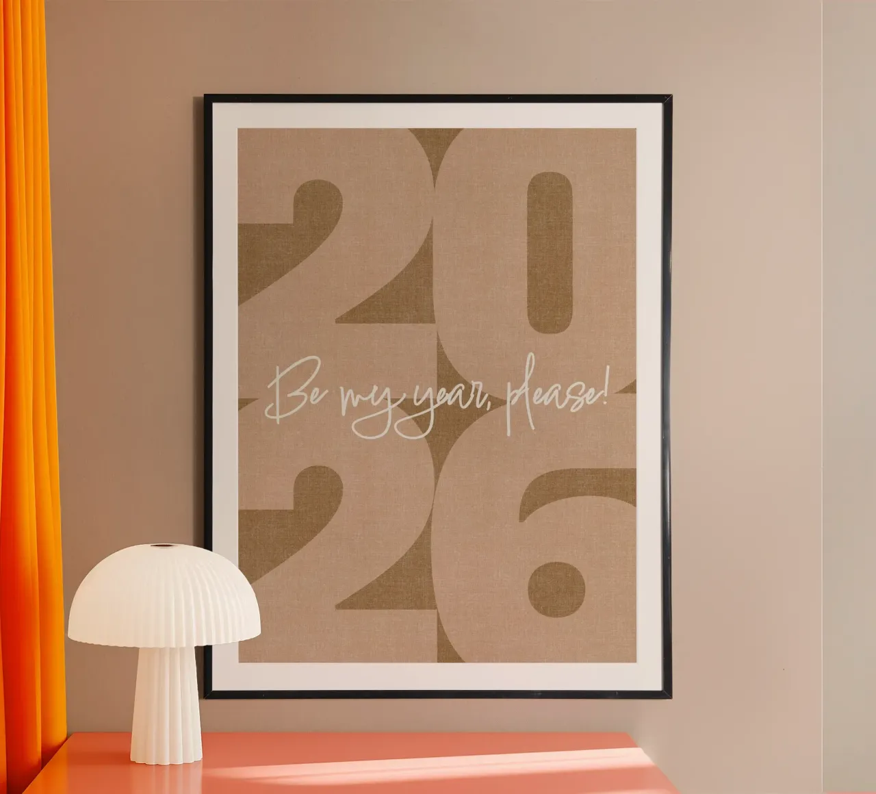 2026 Be my year, please! carta hahnemühle da DesigndN