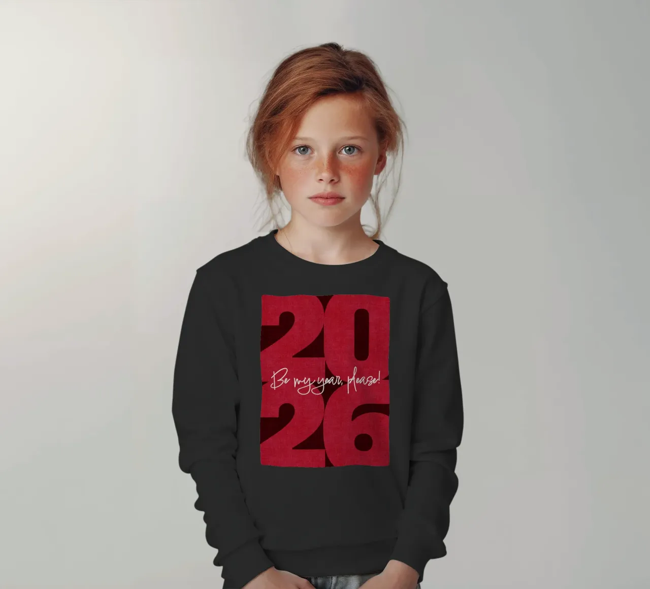 2026 Be my year, please! felpa bambino da DesigndN