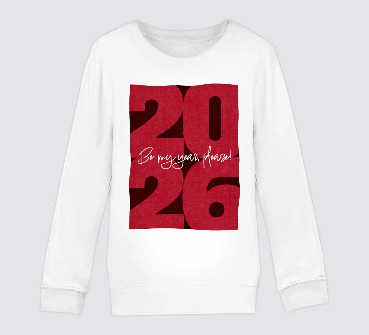 2026 Be my year, please! felpa bambino da DesigndN