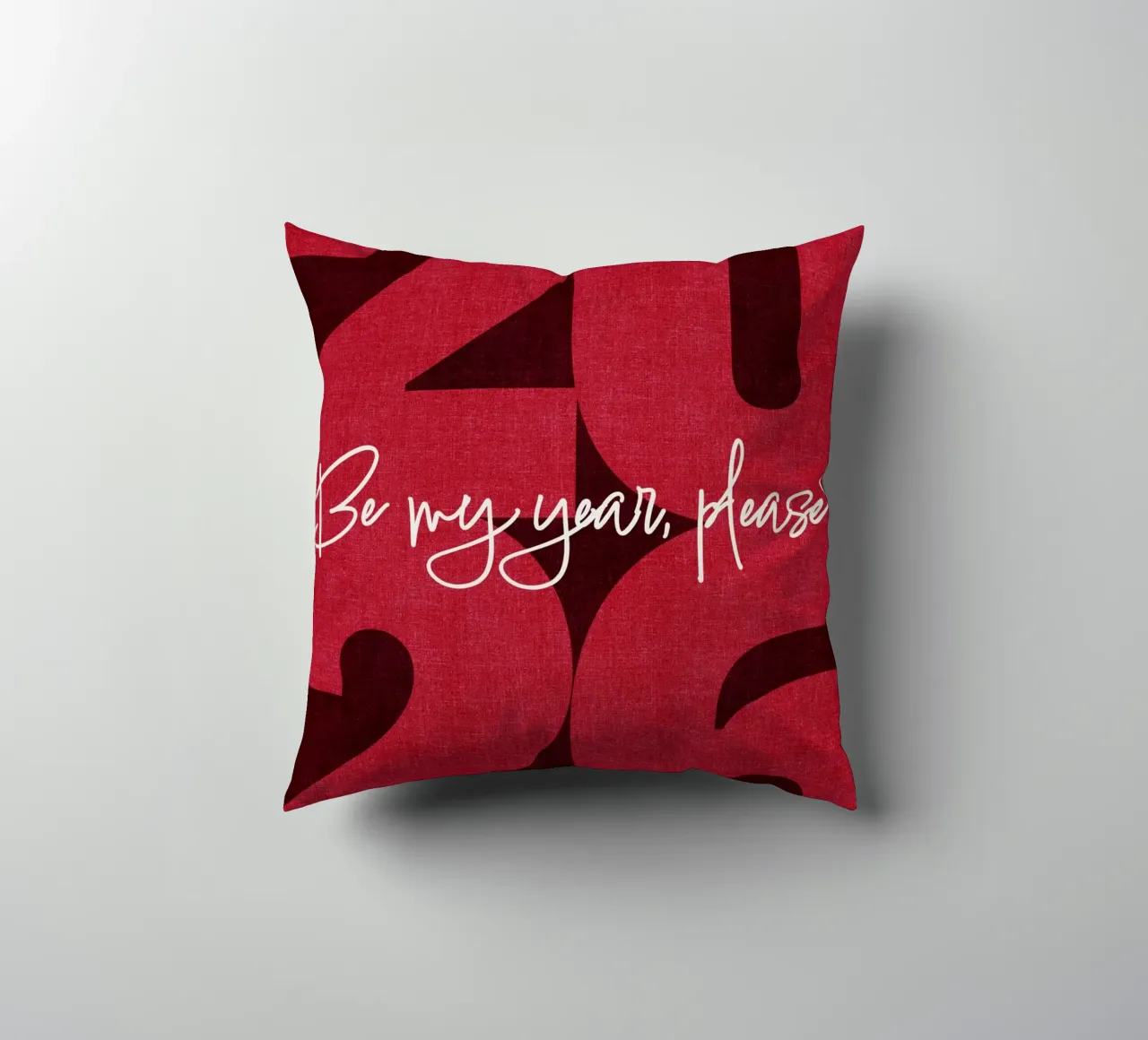 2026 Be my year, please! cuscino da DesigndN