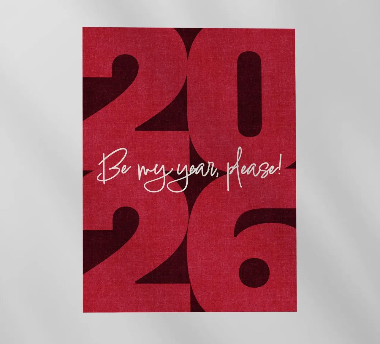 2026 Be my year, please! pellicola backlit da DesigndN