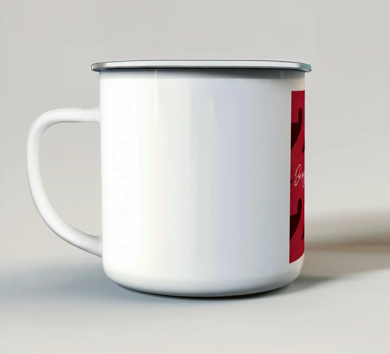 2026 Be my year, please! tazza in smalto da DesigndN