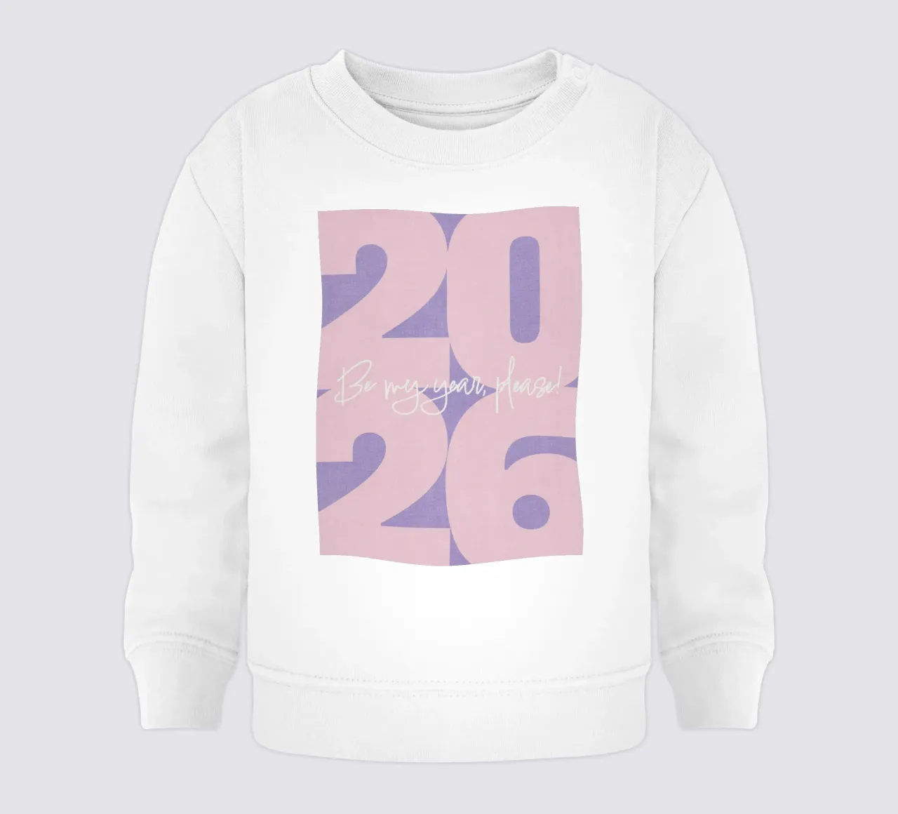 2026 Be my year, please! felpa neonato da DesigndN