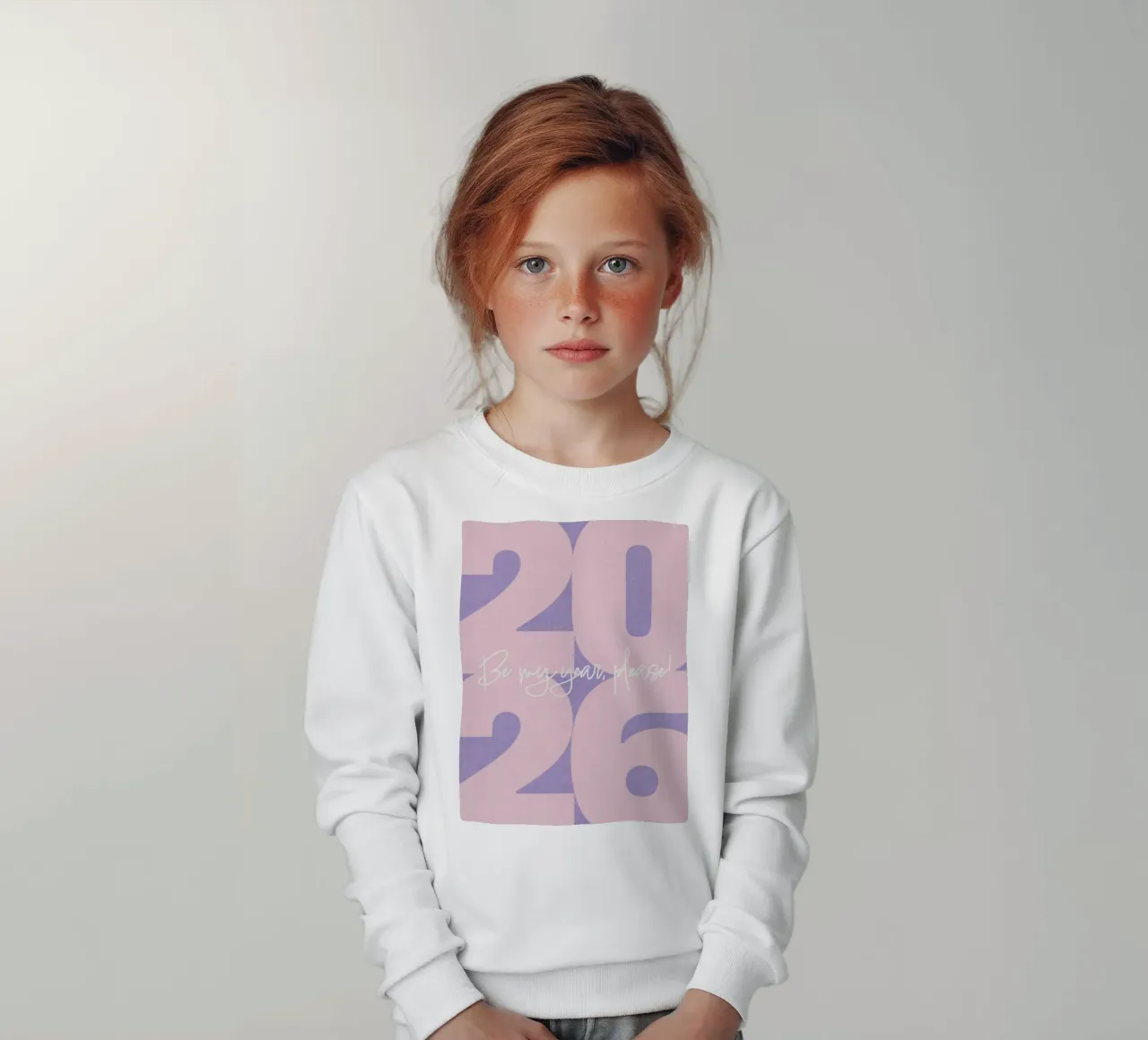 2026 Be my year, please! felpa bambino da DesigndN