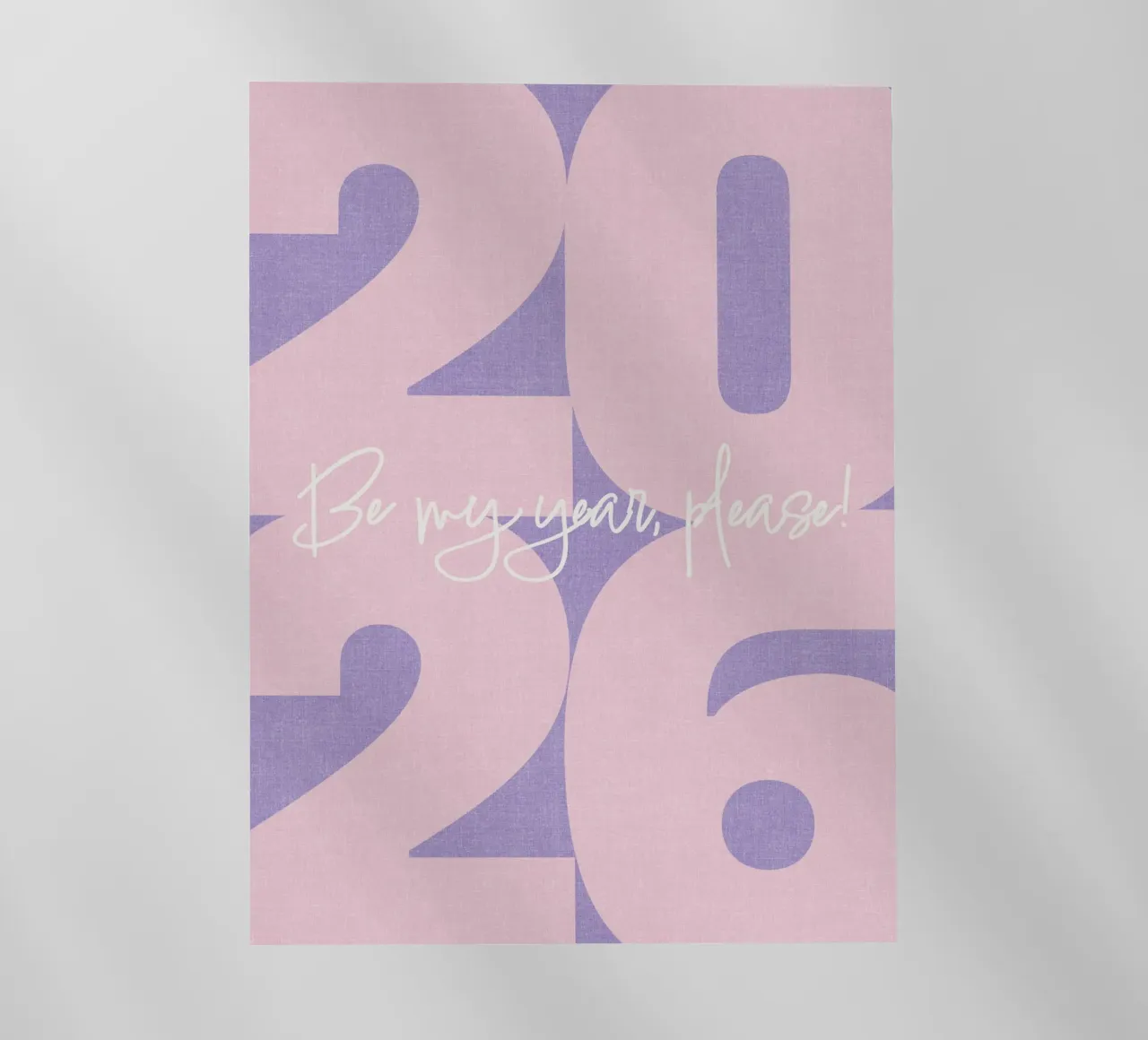 2026 Be my year, please! pellicola backlit da DesigndN