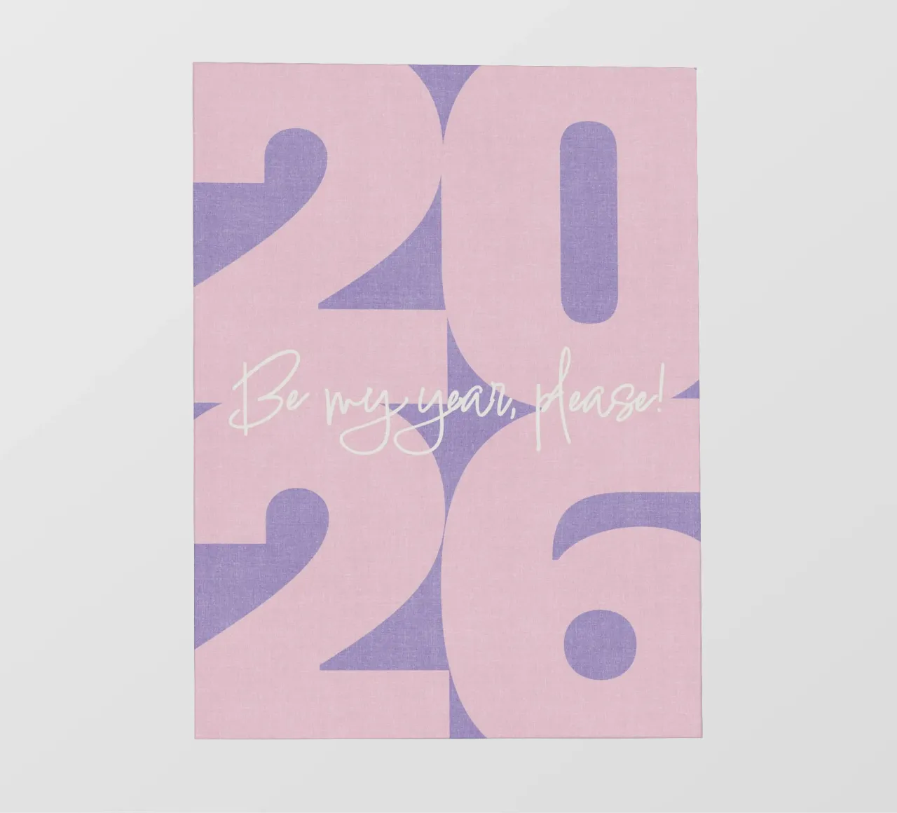2026 Be my year, please! pellicola backlit da DesigndN
