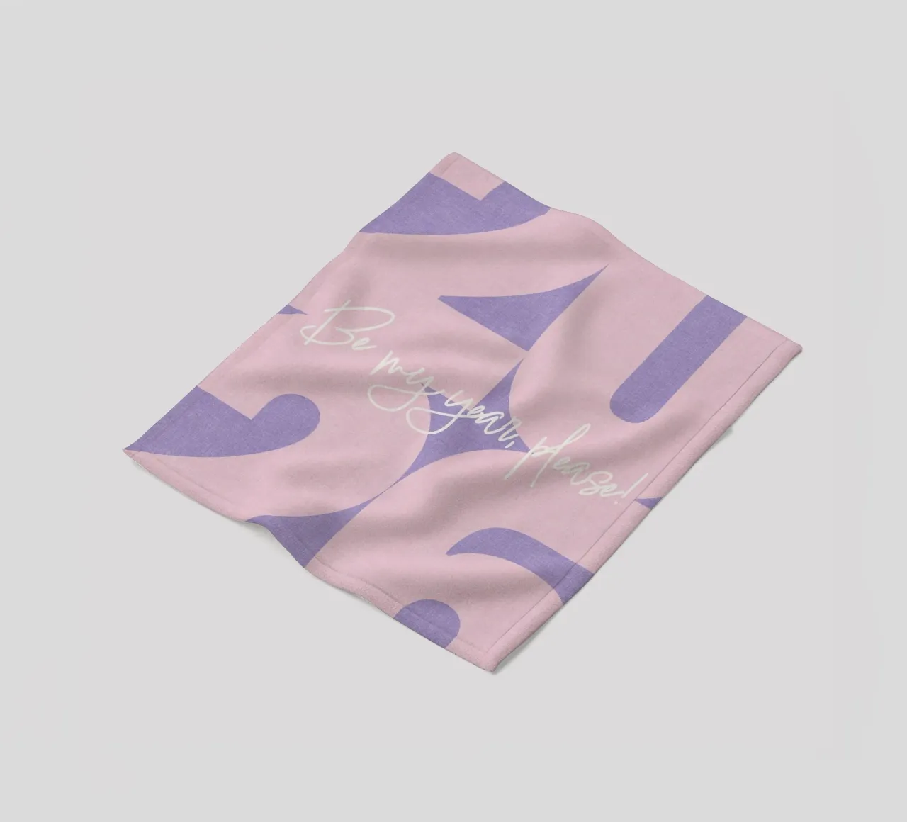 2026 Be my year, please! coperta in pile da DesigndN