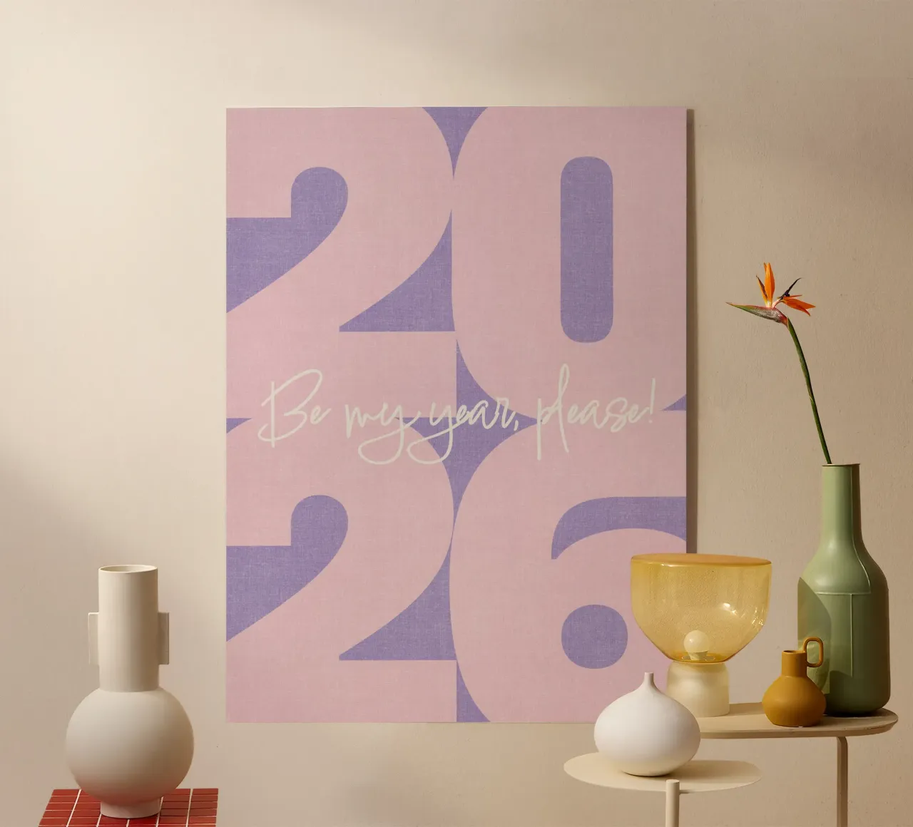 2026 Be my year, please! plexiglass da DesigndN