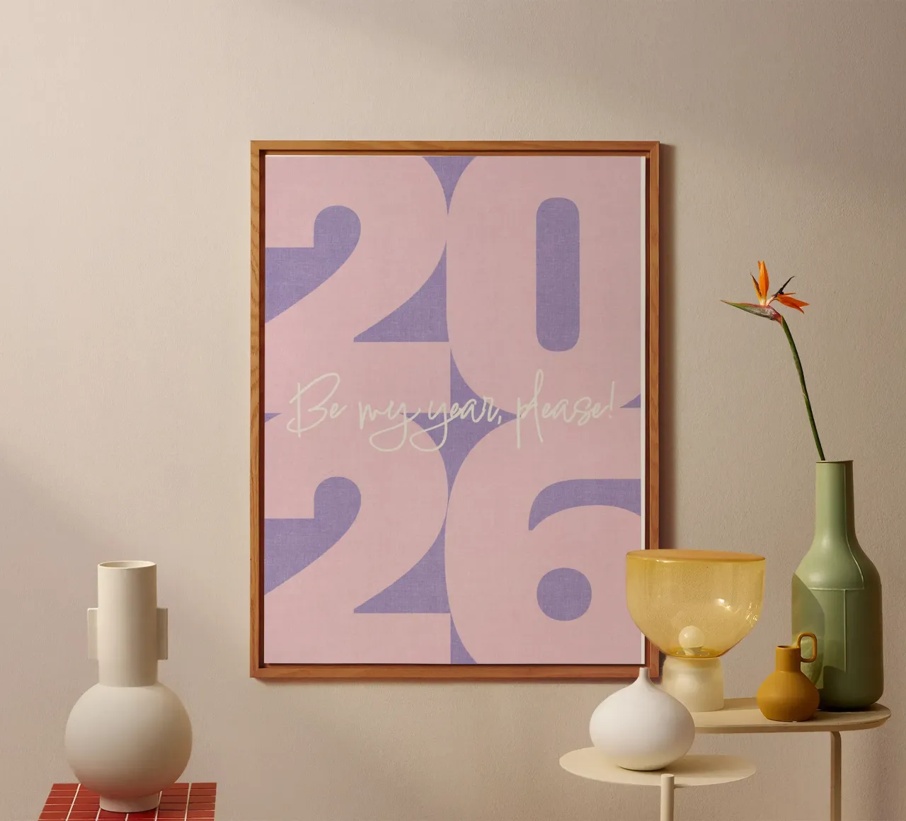 2026 Be my year, please! alluminio dibond da DesigndN