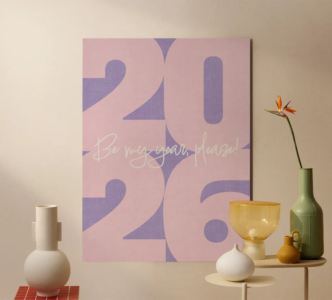 2026 Be my year, please! alluminio dibond da DesigndN