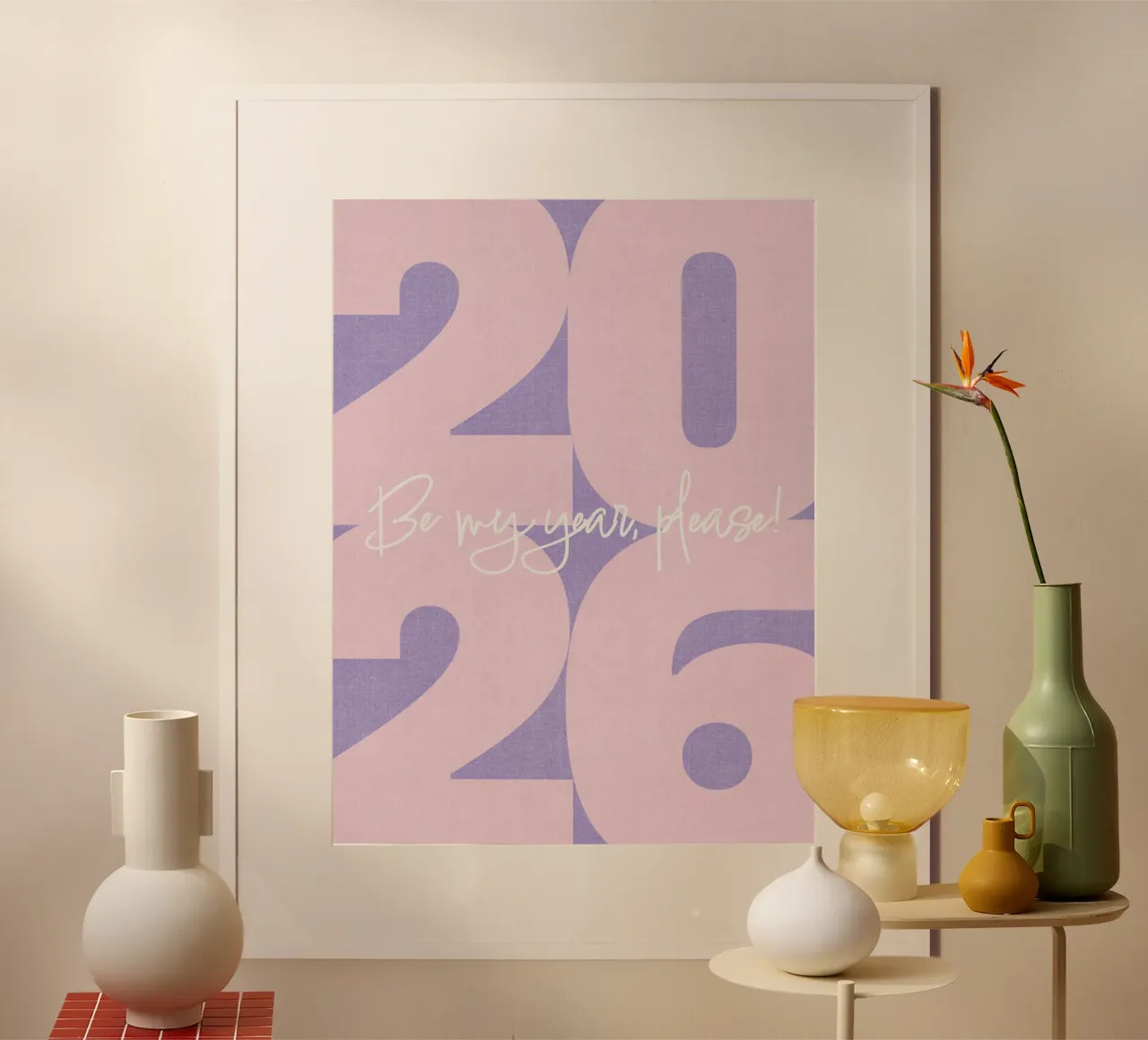 2026 Be my year, please! carta hahnemühle da DesigndN