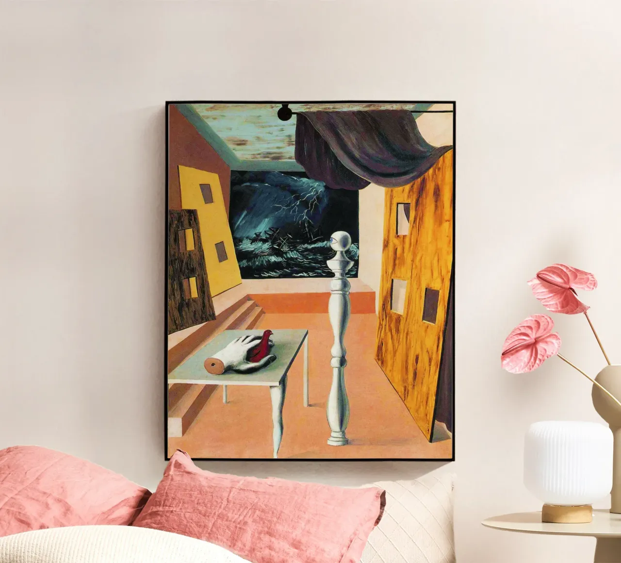 Il difficile attraversamento - René Magritte plexiglass da Art Shape