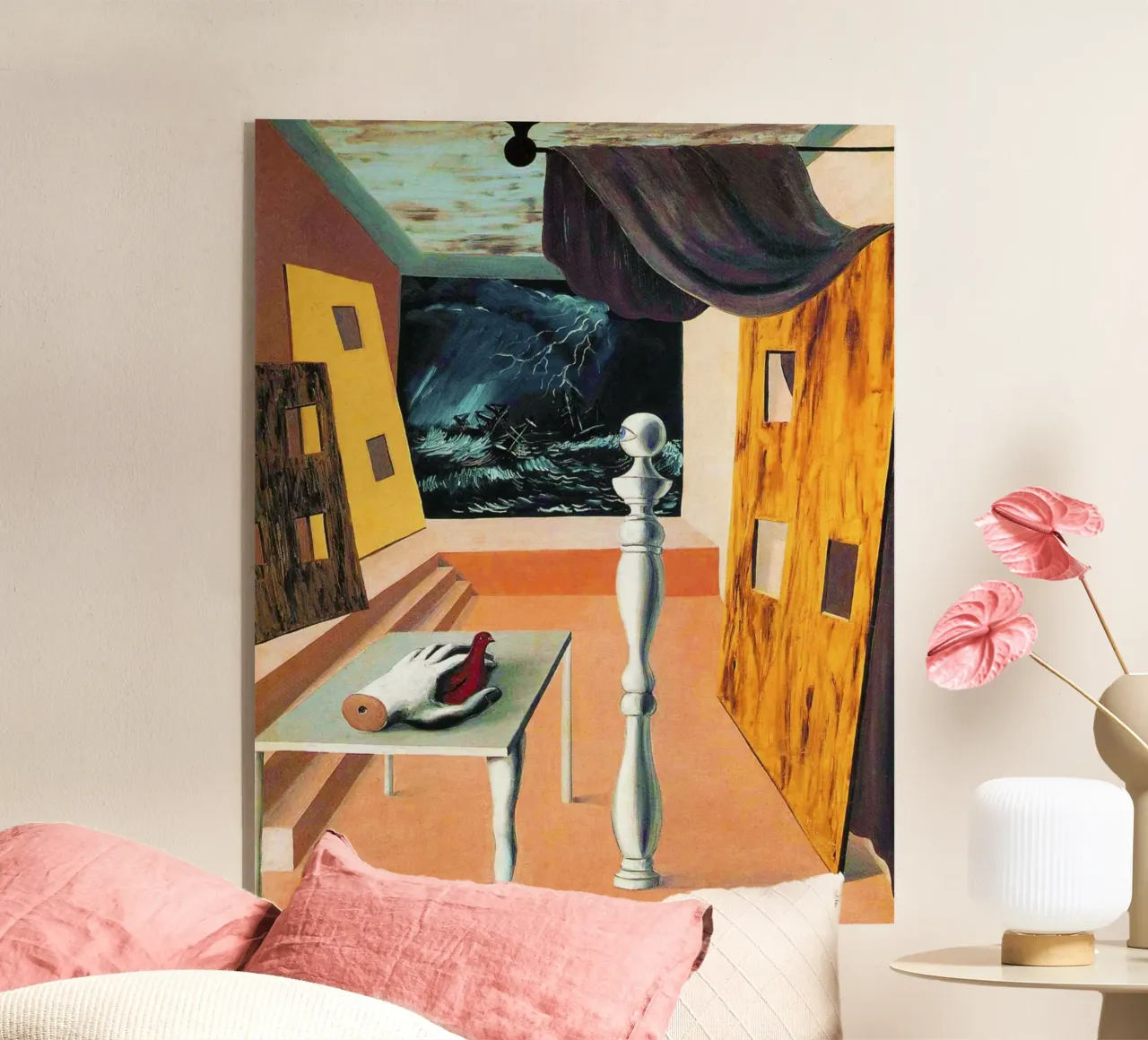 Il difficile attraversamento - René Magritte plexiglass da Art Shape