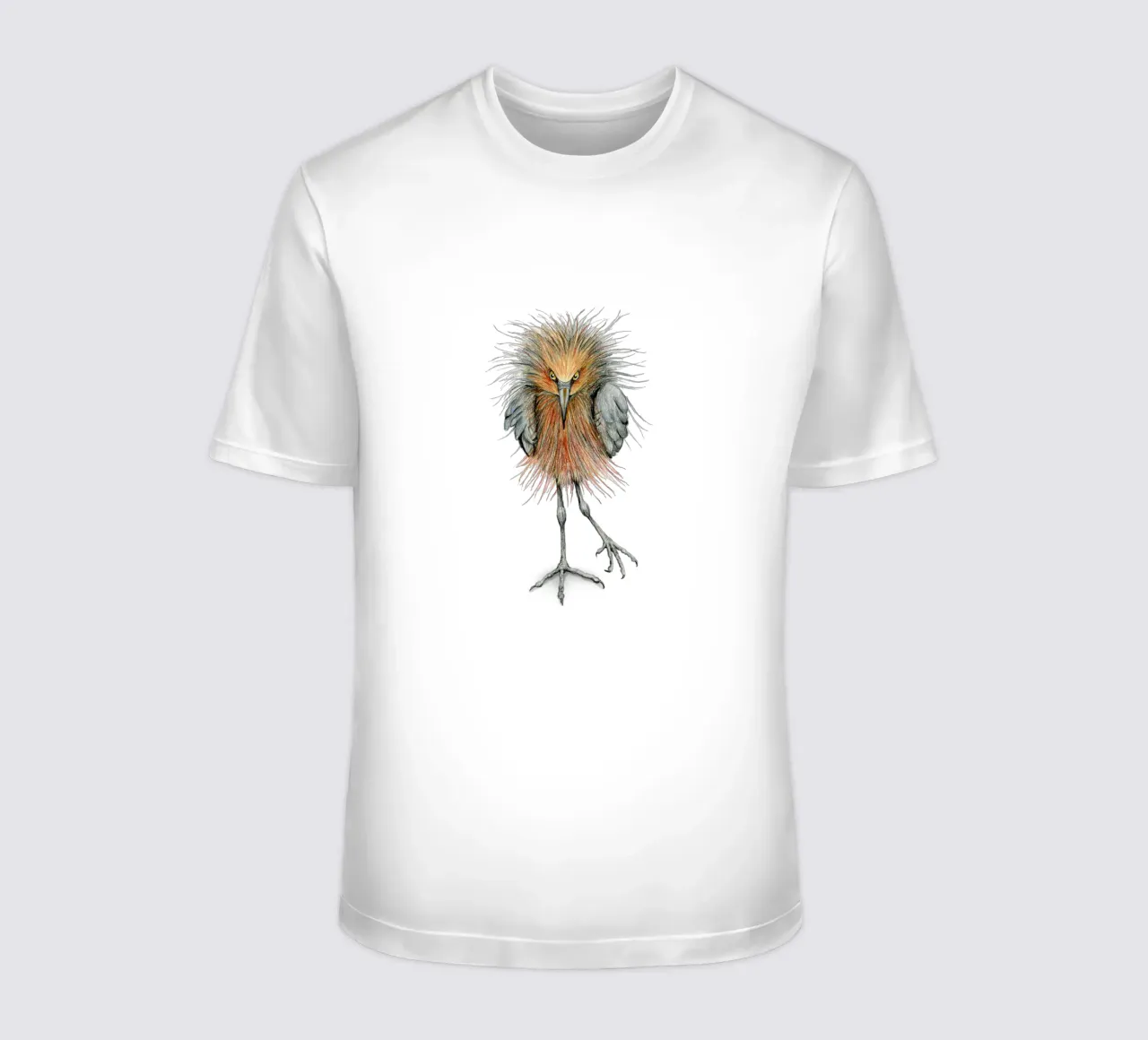 Garzetta rossastra t-shirt da BwiseLizzy