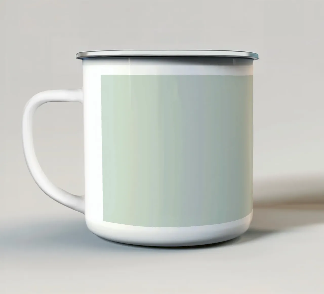 Garzetta rossastra tazza in smalto da BwiseLizzy