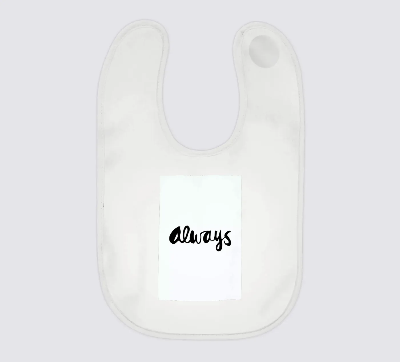 Always baby bib by Dead Language