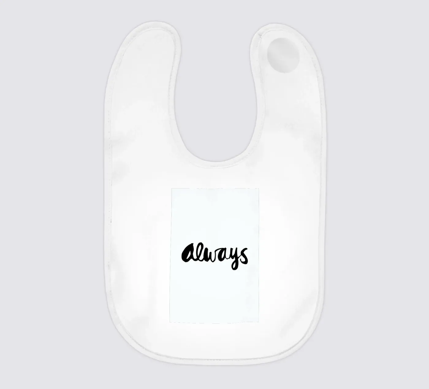 Always baby bib by Dead Language