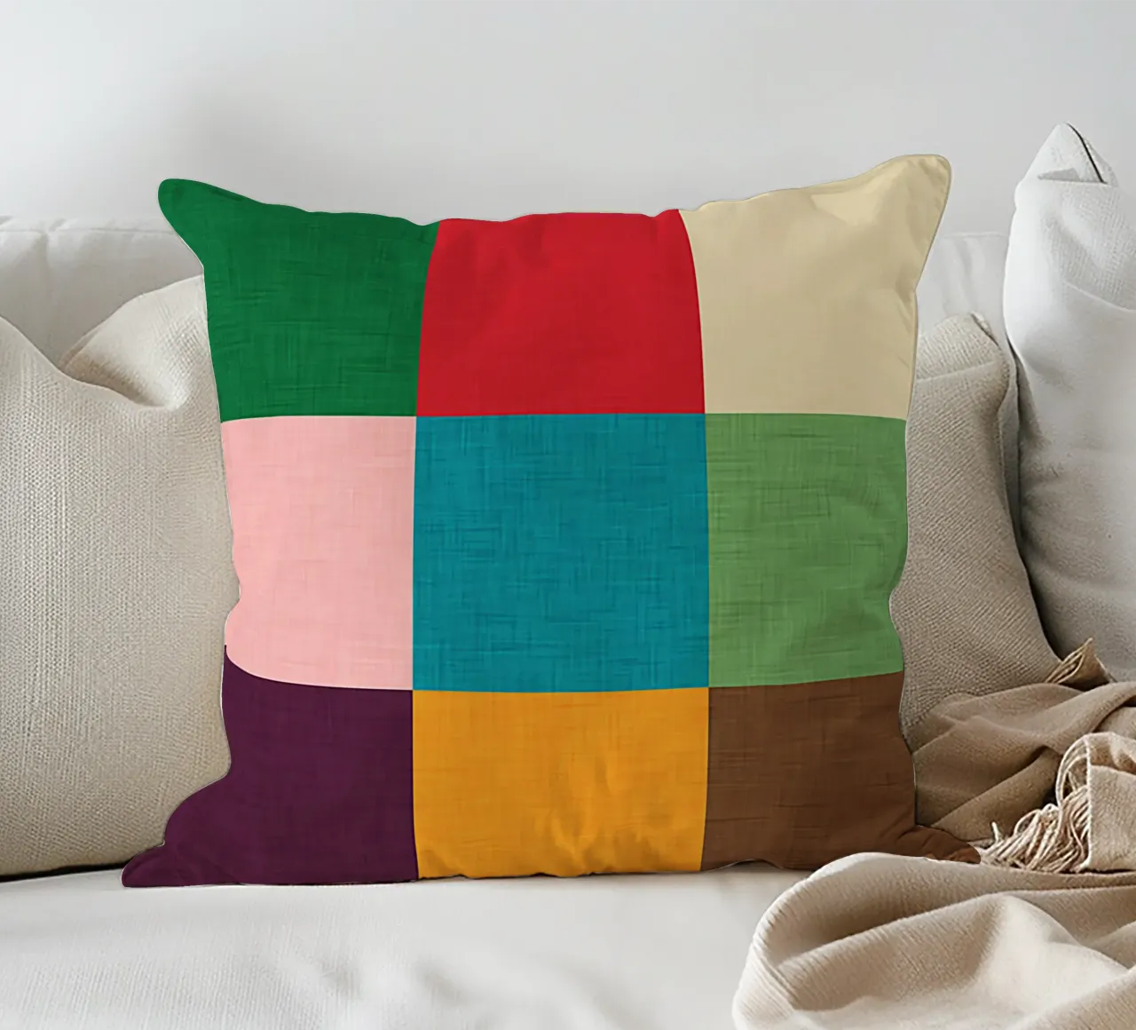 Modern Colorful Cube cuscino da susanacosta