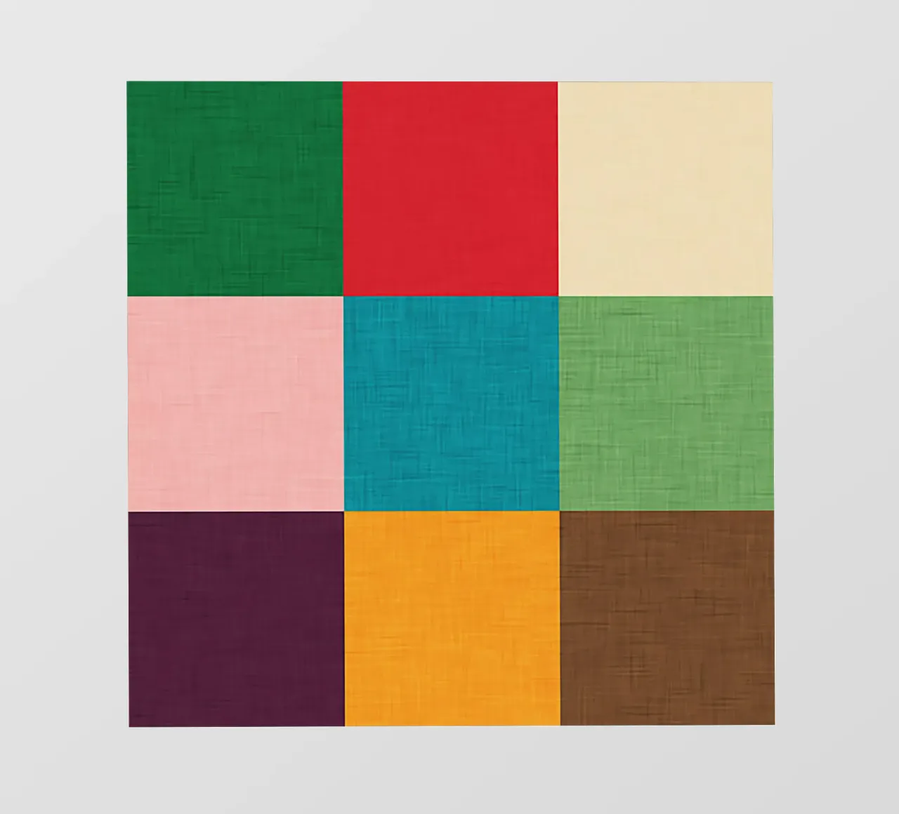Modern Colorful Cube telo in pvc da susanacosta