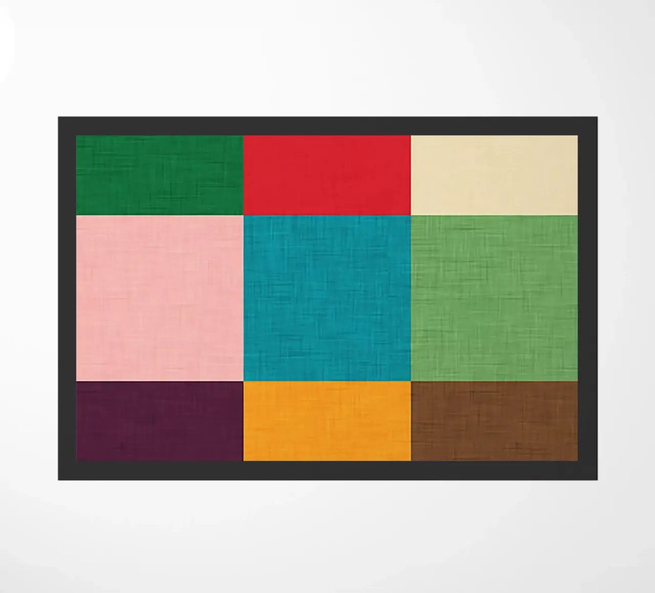Modern Colorful Cube doormat by susanacosta
