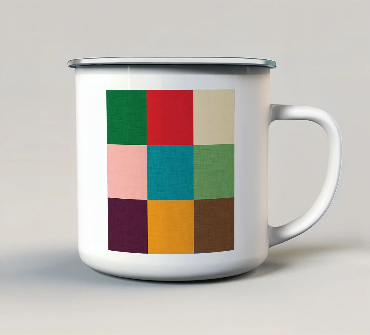 Modern Colorful Cube tazza in smalto da susanacosta