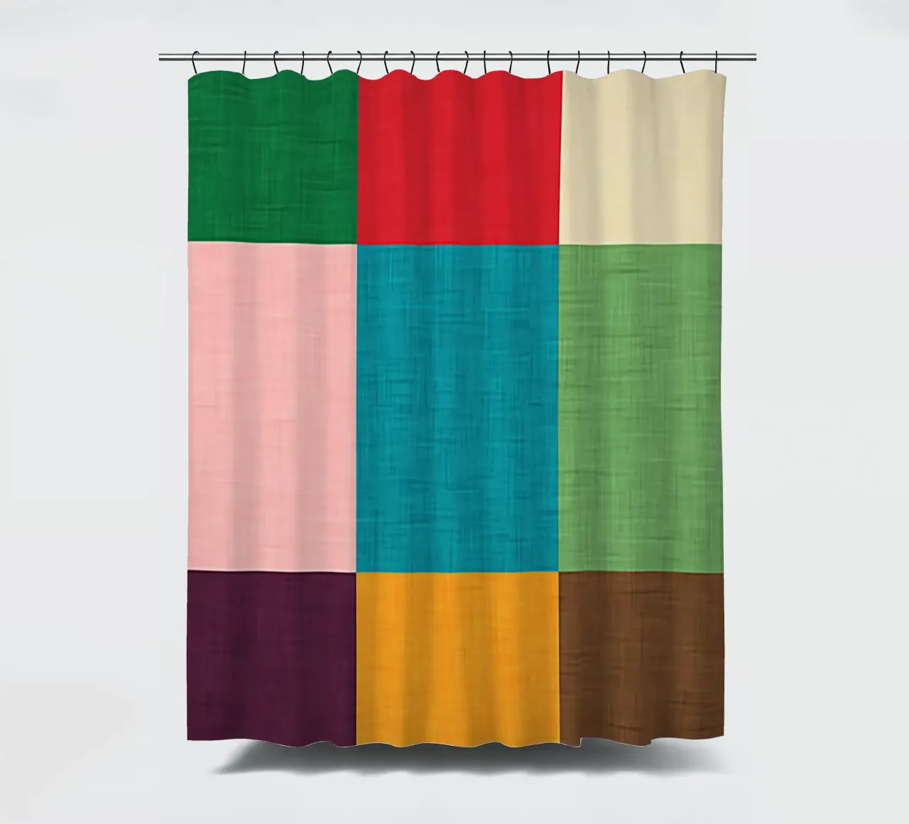 Modern Colorful Cube tenda da doccia da susanacosta