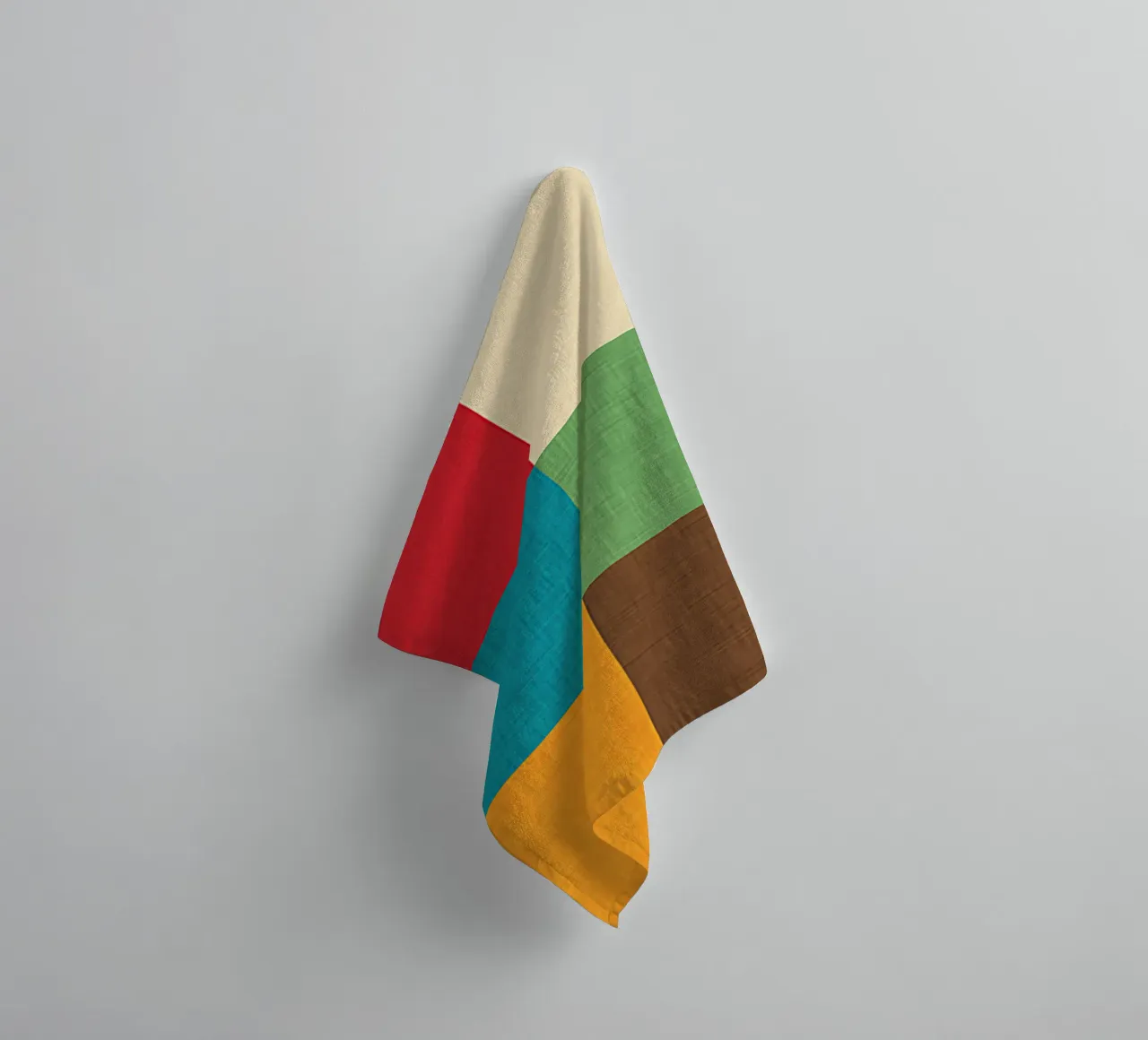 Modern Colorful Cube asciugamano da bagno da susanacosta