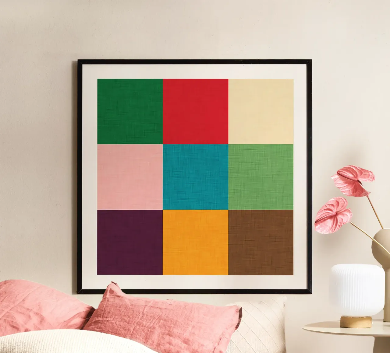 Modern Colorful Cube carta hahnemühle da susanacosta