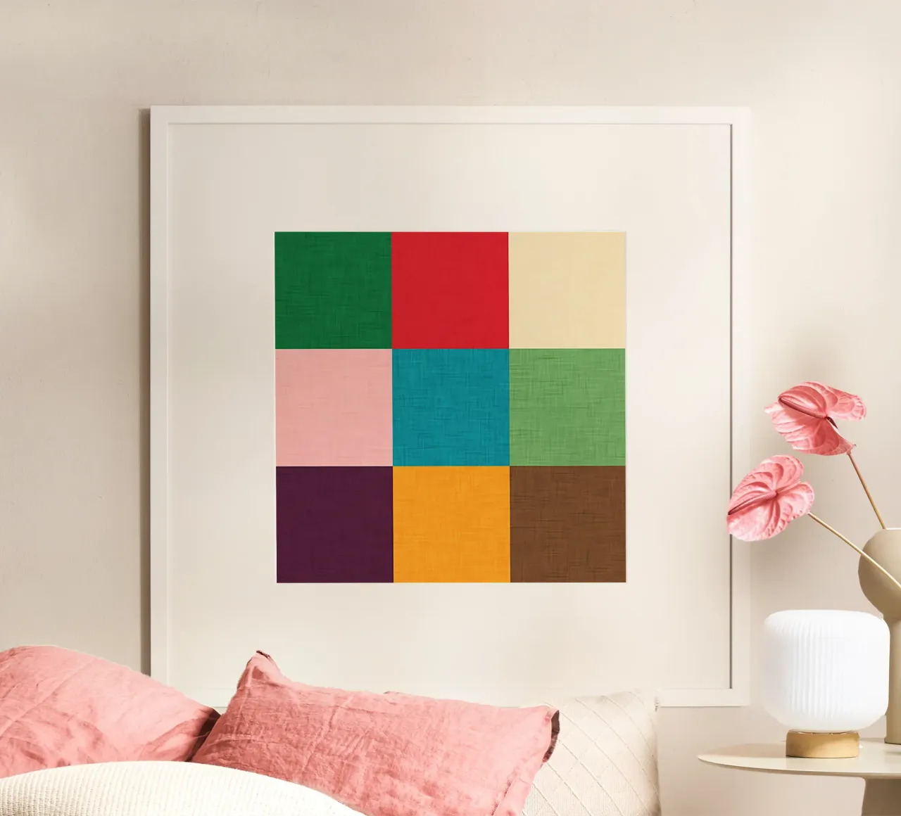 Modern Colorful Cube carta hahnemühle da susanacosta