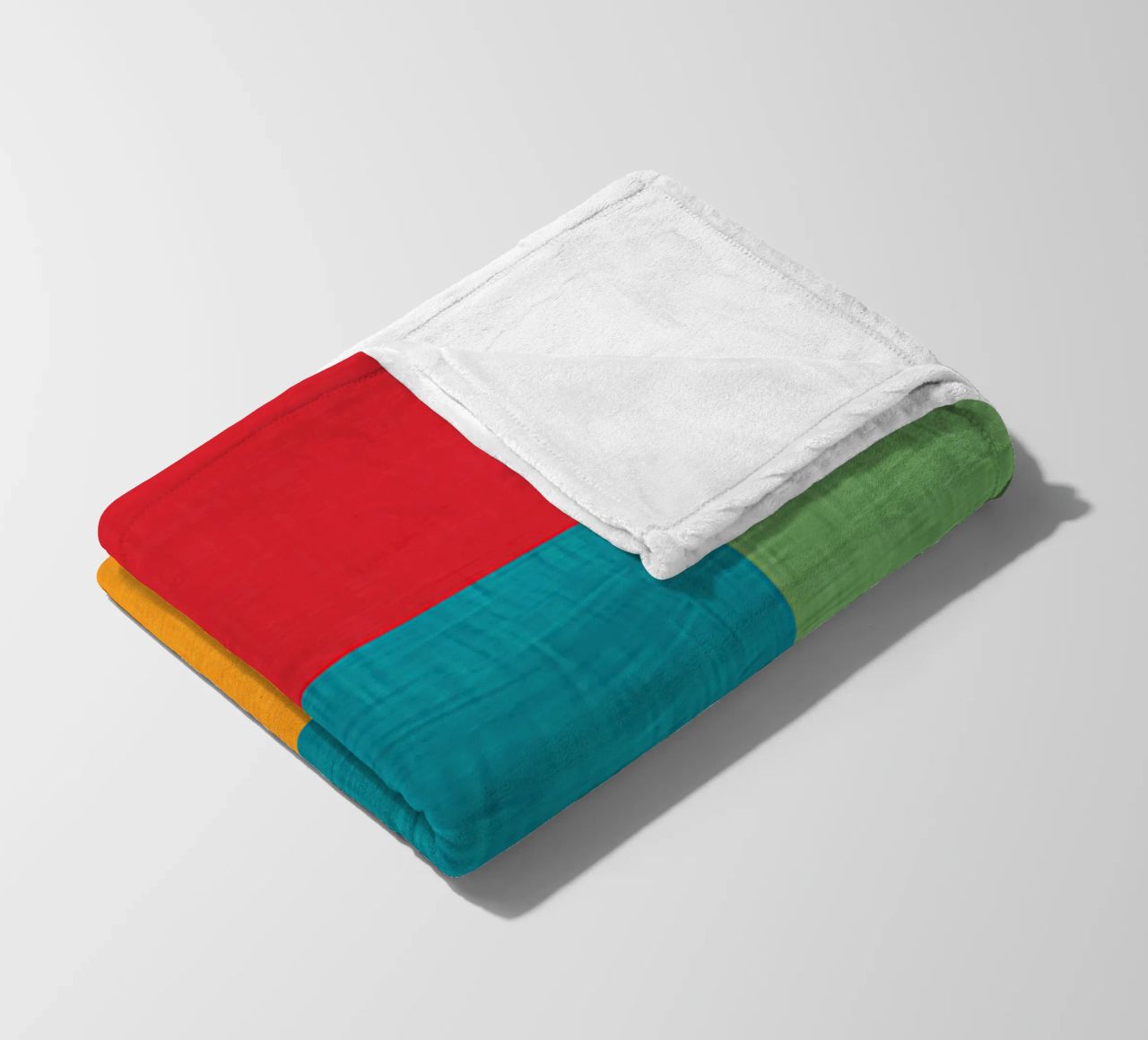 Modern Colorful Cube coperta in pile da susanacosta
