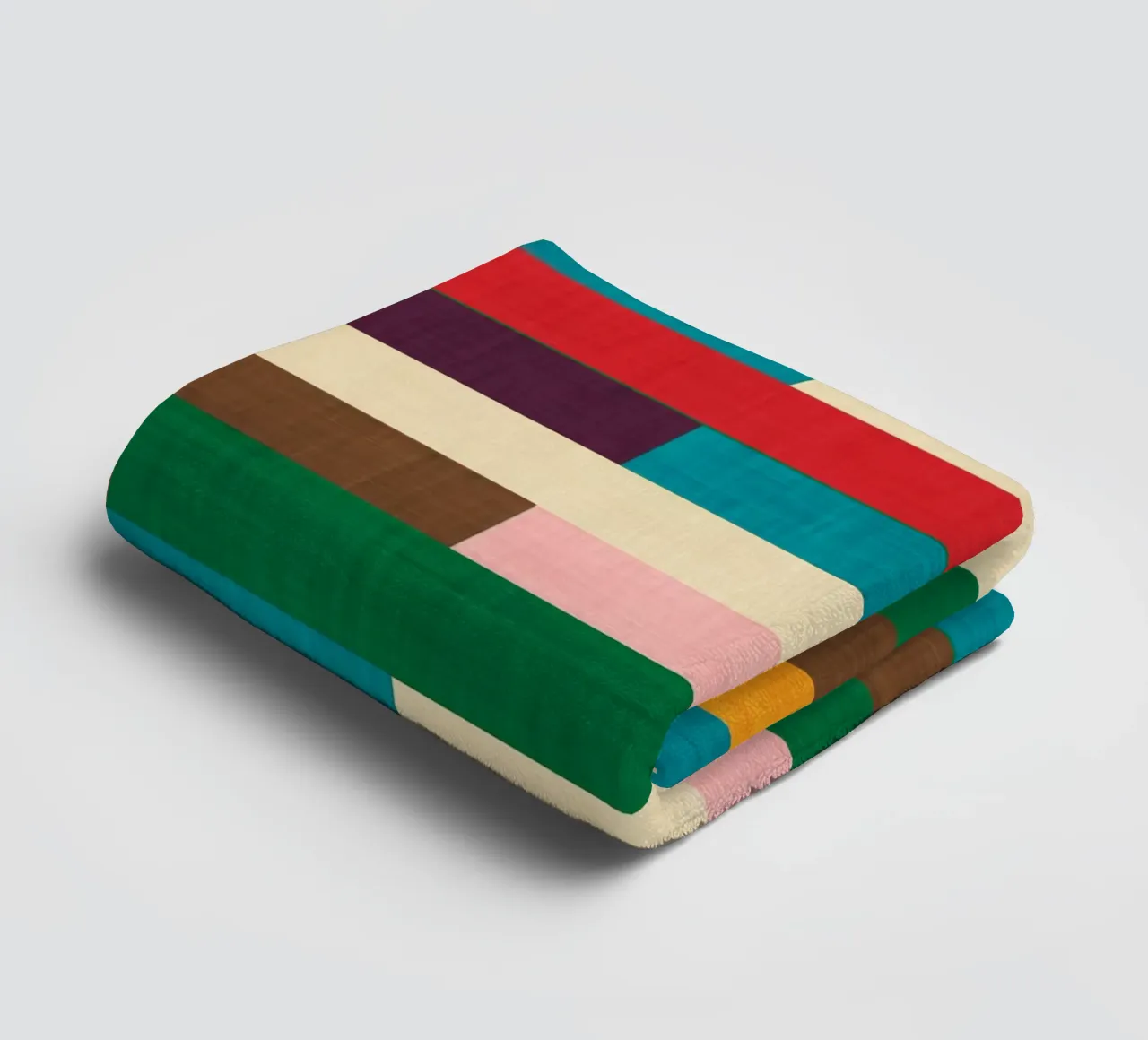 Kilim - Mid Century Modern Geometric towel by susanacosta
