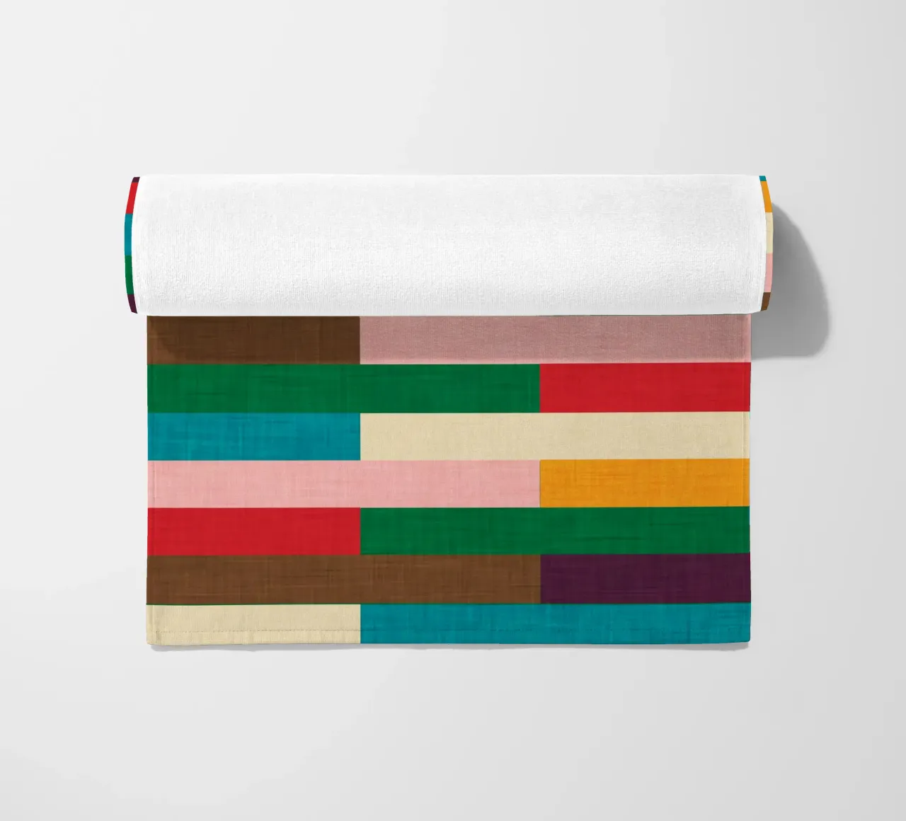 Kilim - Mid Century Modern Geometric beach towel by susanacosta