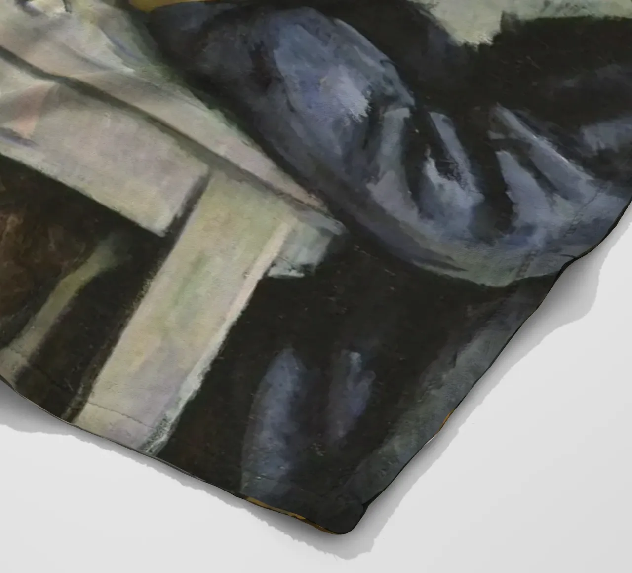 Paul Cézanne - I giocatori di carte, 1893 coperta in pile da Timeless Artworks