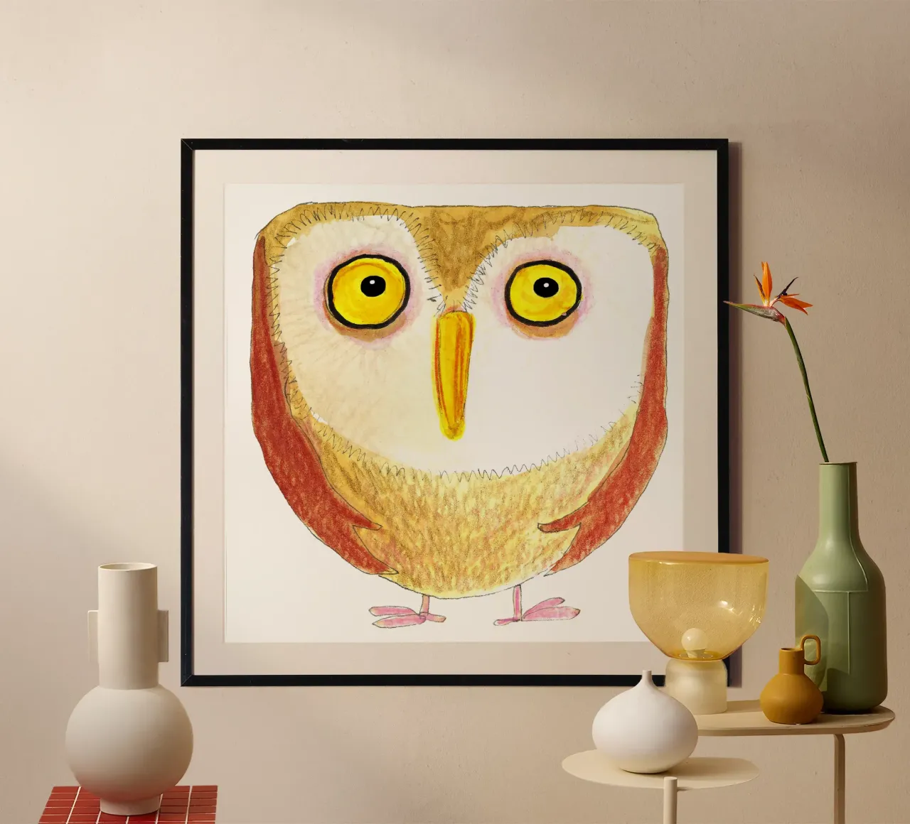 Owl poster da Face & Content