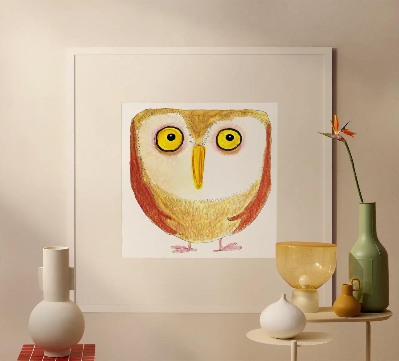 Owl poster da Face & Content