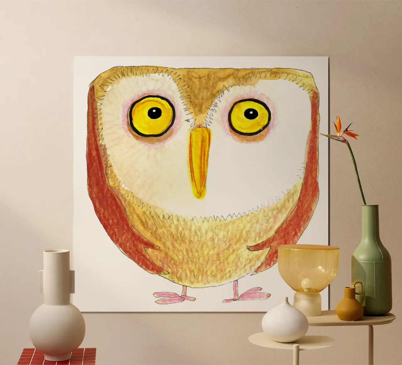 Owl poster da Face & Content